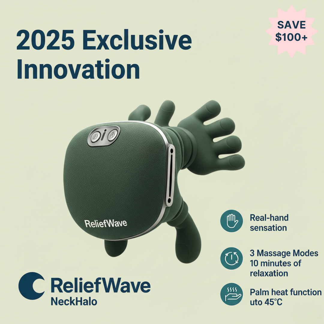 ReliefWave NeckHalo 360° Neck &amp; Shoulder Massager
