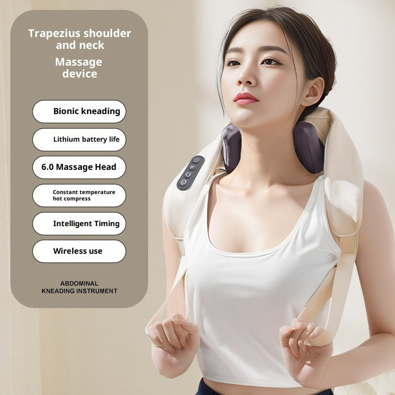 8-Head Neck and Shoulder Massager