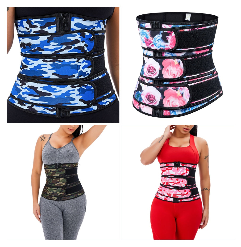Camouflage Waist Trainer Belt