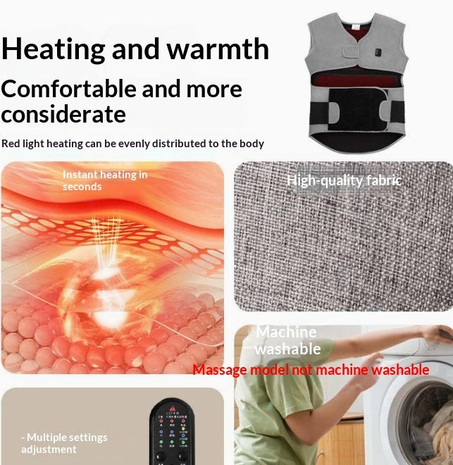 Heated Red Light Therapy Waist Belt