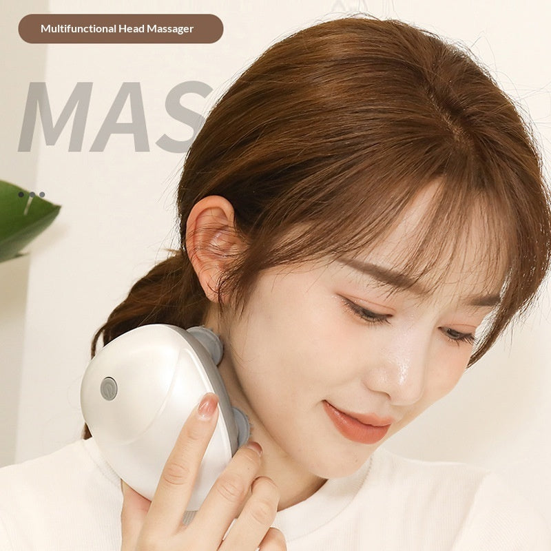 Rechargeable Electric Head Massager