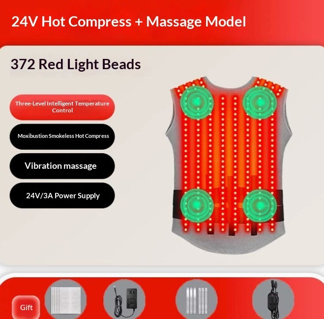 Heated Red Light Therapy Waist Belt